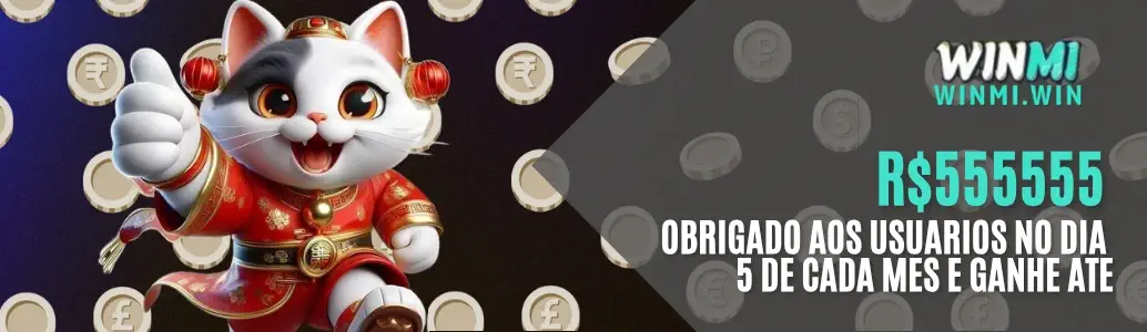 Promoções e bônus do WINMI cassino.